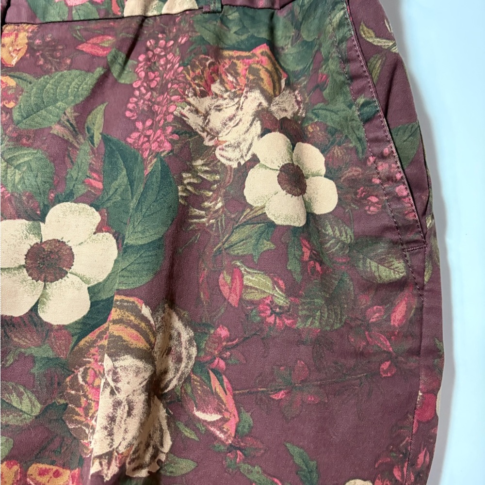 Talbots Floral Print Pants - Multicolor - Picture 2 of 13